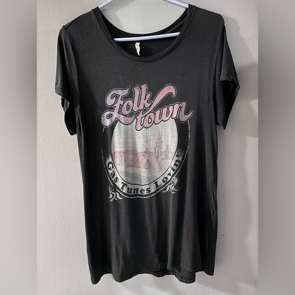 Spell & The Gypsy Collective Vintage Folk Town T-Shirt Size XL